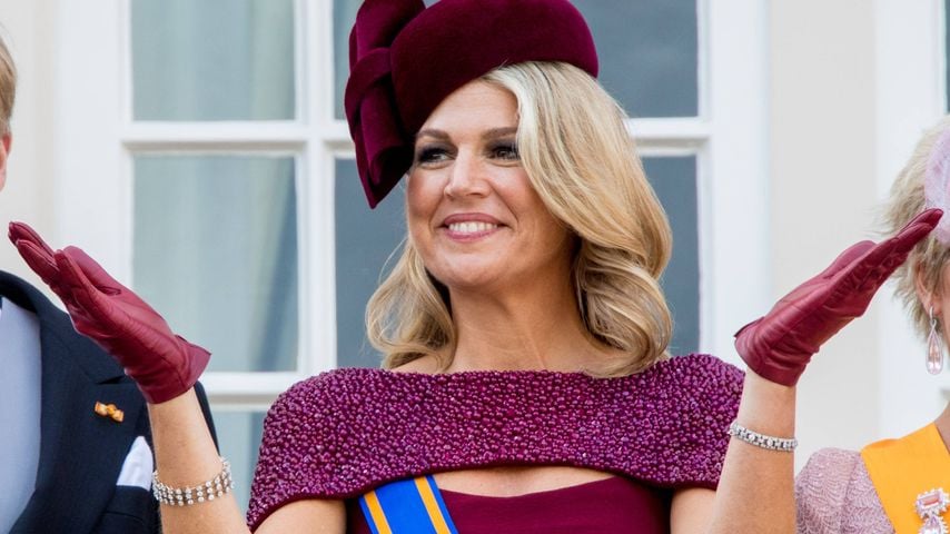 Prinsjesdag 2019: Königin Máxima auf dem Balkon des Paleis Noordeinde in Den Haag