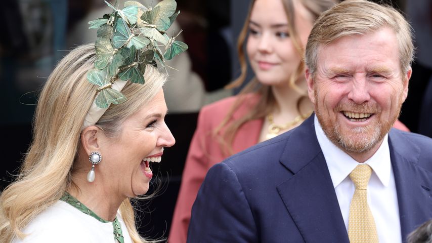 Königin Máxima und König Willem-Alexander der Niederlande, April 2024