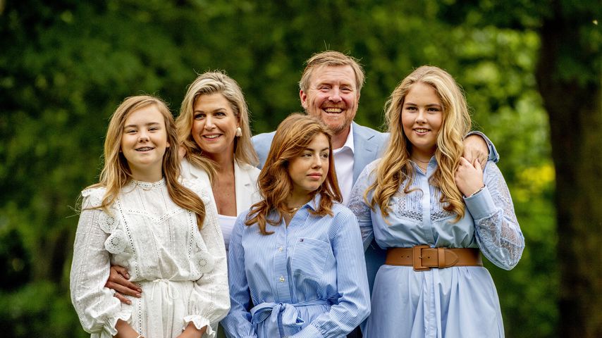 Neue fröhliche Familienfotos von den niederländischen Royals