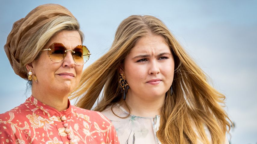 Königin Máxima und Prinzessin Amalia im Januar 2023