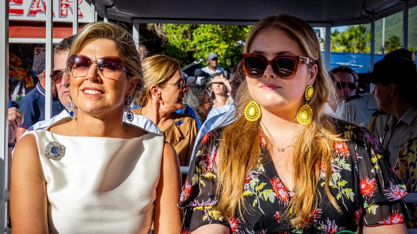 Königin Máxima und Prinzessin Amalia, Februar 2023