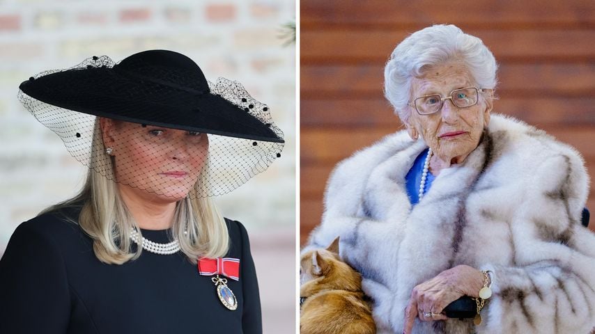 Trotz Reha: Mette-Marit nimmt an Astrids Beisetzung teil