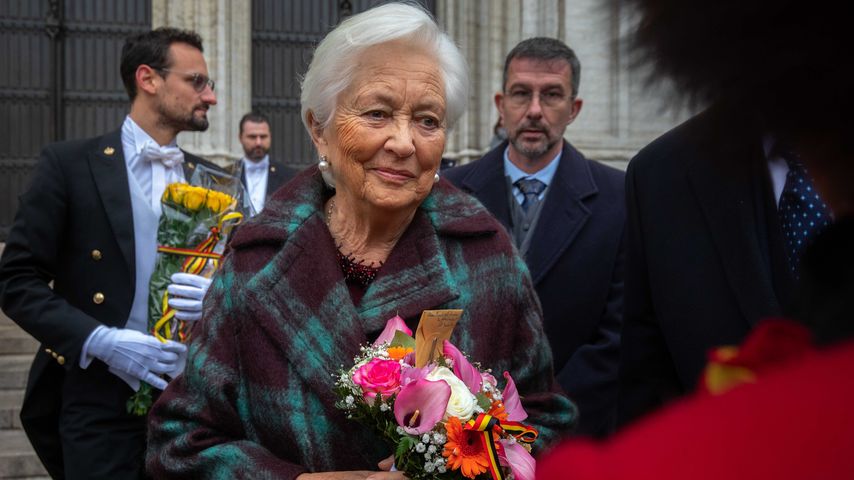 Königin Paola von Belgien im November 2019 in Brüssel