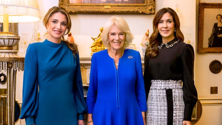Königin Rania von Jordanien, Königsgemahlin Camilla und Kronprinzessin Mary von Dänemark