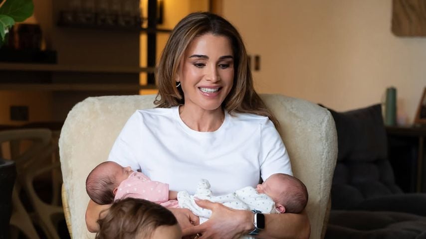 Königin Rania feiert mit ihren vier Enkelinnen Geburtstag