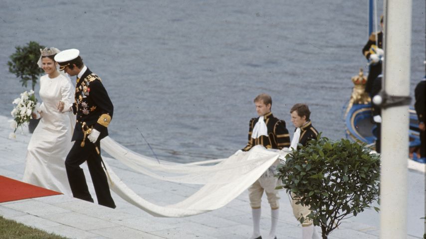 40 Jahre Königin Silvia: Ihr Brautkleid wird ausgestellt!