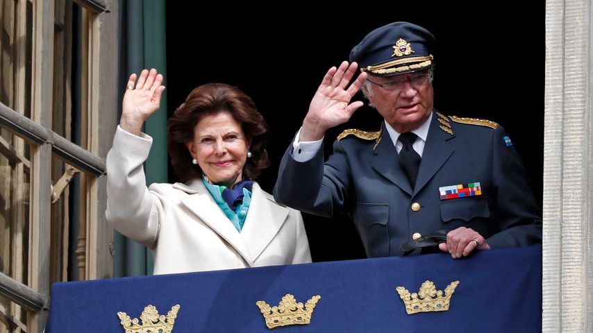 König Carl Gustaf und Silvias Fotos wurden auch bearbeitet