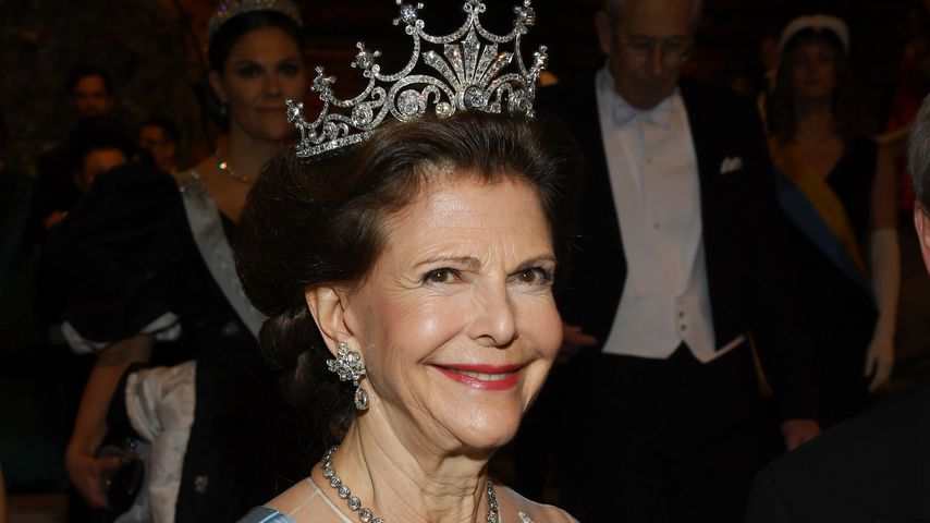 Königin Silvia von Schweden bei der Nobelpreis-Verleihung im Dezember 2019 in Stockholm