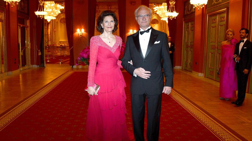 Königin Silvia von Schweden und ihr Mann Carl Gustaf, schwedisches Königspaar