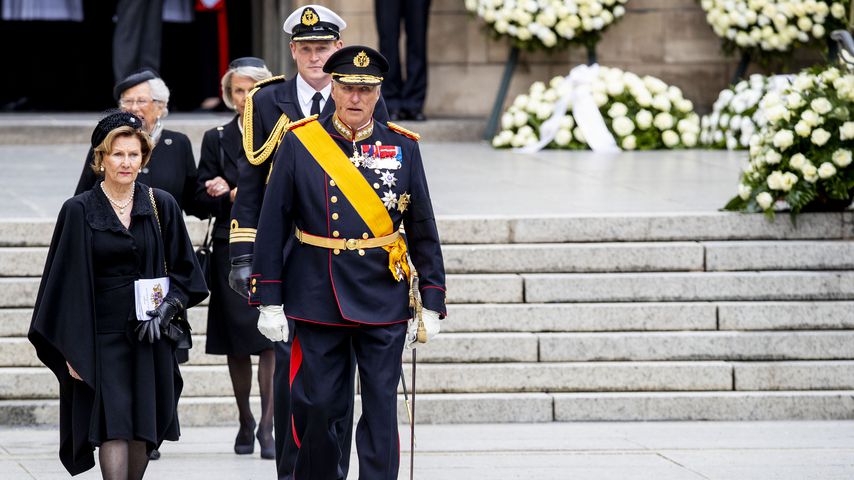 Königin Sonja und König Harald von Norwegen