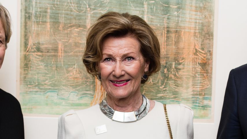 Königin Sonja von Norwegen bei der Eröffnung der Edvard Munch "Love And Angst" Ausstellung, 2019