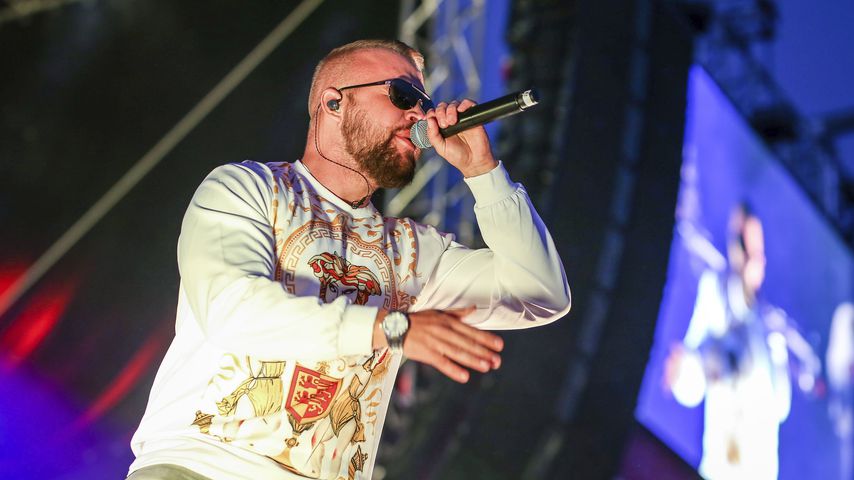 Kollegah bei einem Gig auf dem Love Music Festival 2017