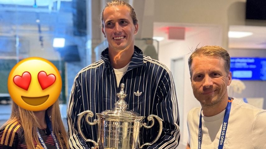 Mit Tochter Nayla: Oliver Pocher polarisiert mit Zverev-Bild