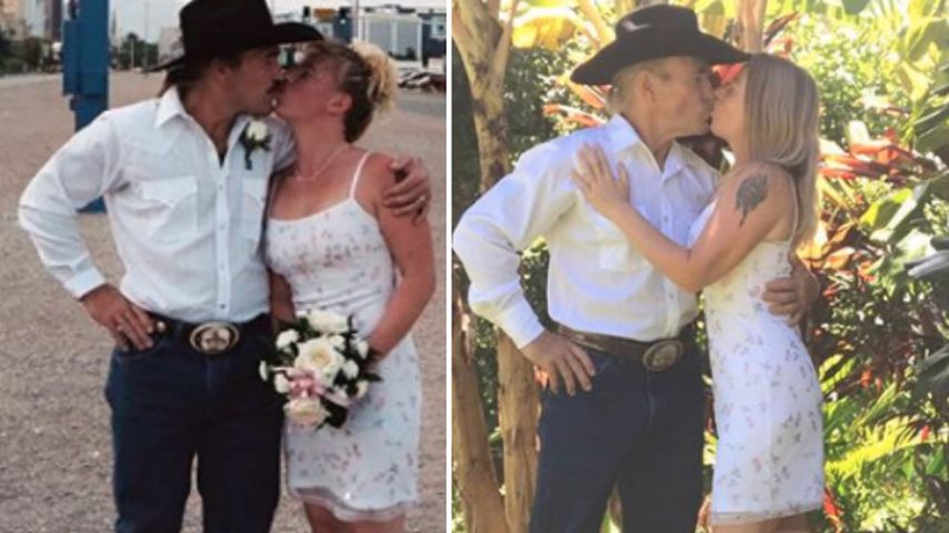 17 Jahre: Konny und Manu Reimann stellen Hochzeitsfoto nach