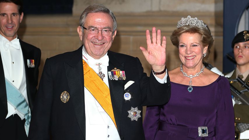 Konstantin II. von Griechenland und seine Frau Anne Marie, 2012