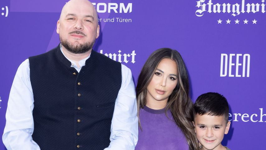 Kool Savas mit seiner Frau und seinem Sohn