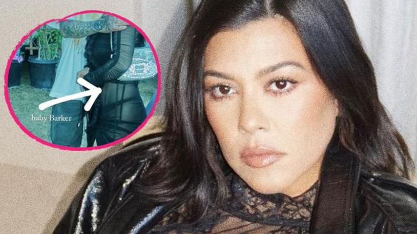 Deutet Kourtney Kardashian hier etwa ihren Geburtstermin an?