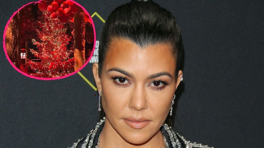 Collage: TV-Persönlichkeit Kourtney Kardashian