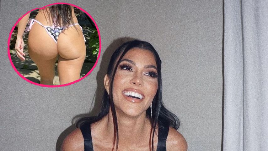 Unbearbeitet: Fans feiern Kourtney Kardashians Bikinifoto