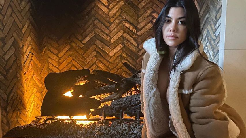 Nackt unterm Weihnachtscoat? Kourtney ist heiß wie nie zuvor