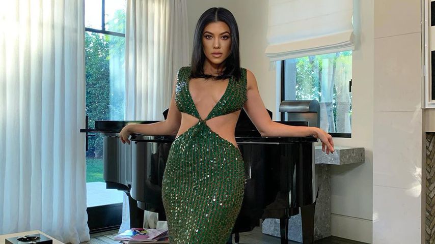 Kourtney Kardashian im April 2020