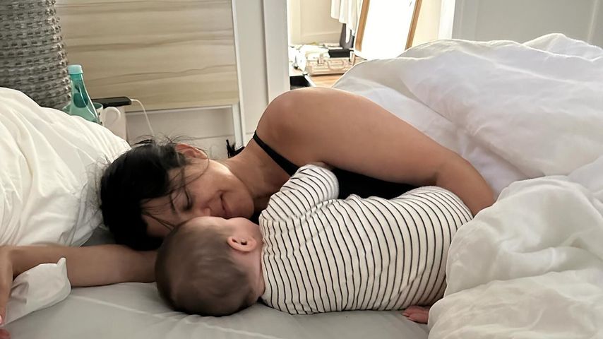 Kourtney Kardashian und ihr Sohn Rocky