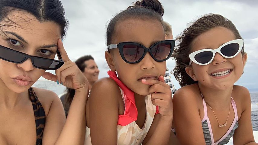 Kourtney Kardashian, North West und Penelope Disick, Juni 2019