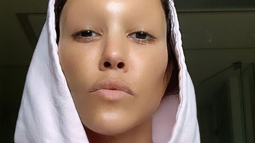 Alienartig: Kourtney Kardashian zeigt sich ohne Augenbrauen!
