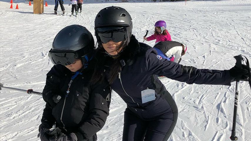 Im Schneegestöber: Kourtney K. genießt Winterurlaub mit Kids