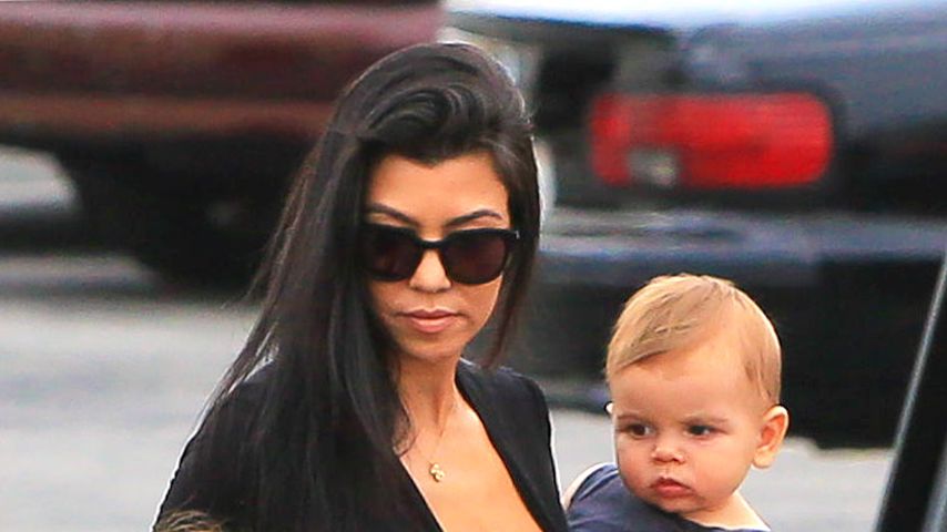 Heftig! Kourtney K. wiegt nur 16 Kilo mehr als ihr Sohn (8)