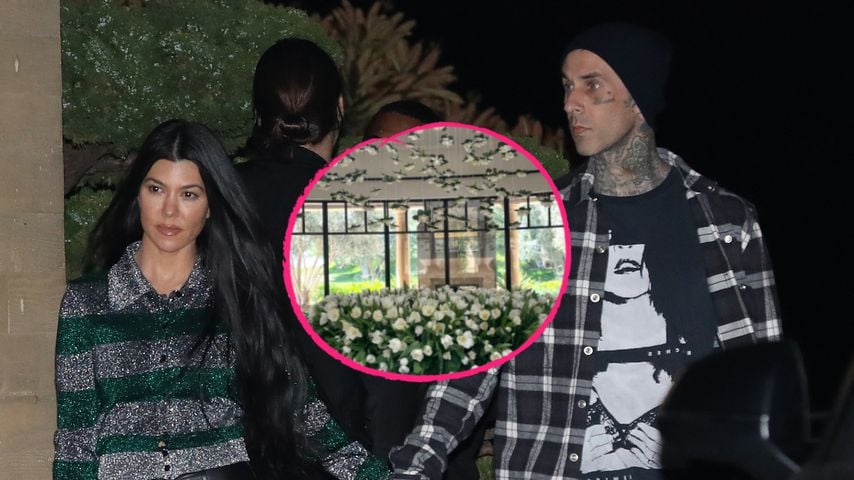 Kourtney K. wird 42: Travis Barker schickt Blumenarrangement