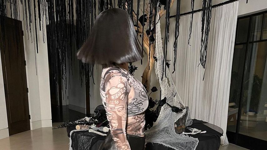 Kourtney Kardashian im Halloween-Look