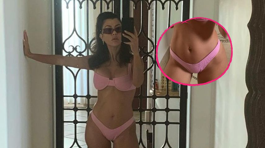 Bikini-Foto: Ist Kourtney Kardashian wieder schwanger?