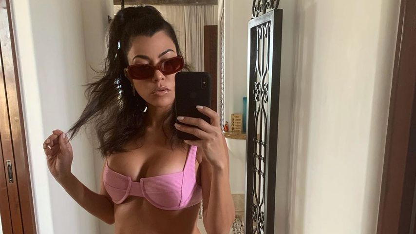 Kourtney Kardashian im Sommer 2020