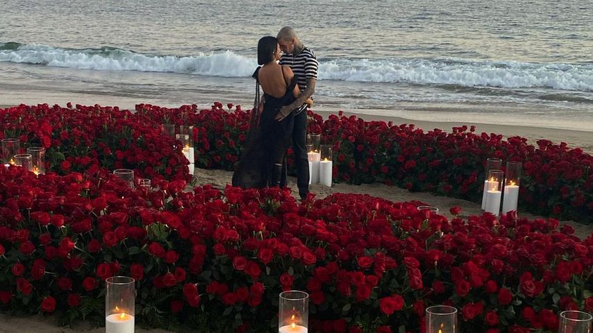 Kourtney Kardashian und Travis Barker