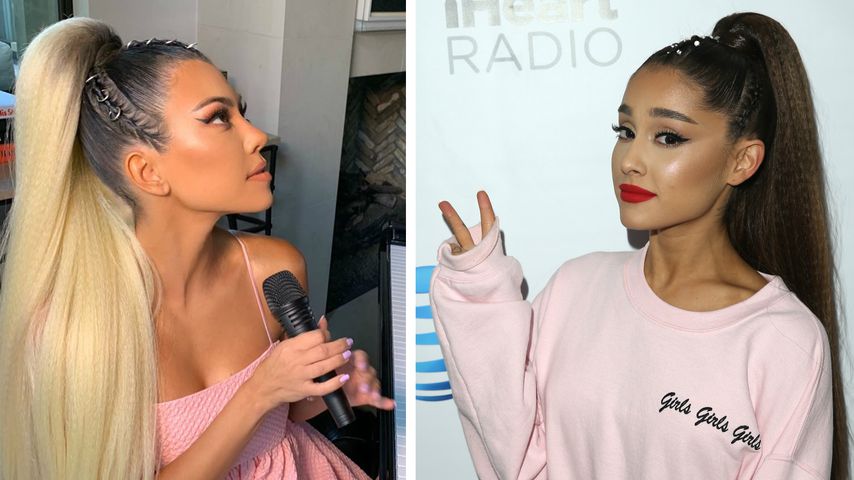 Zu Halloween: Kourtney Kardashian geht als Ariana Grande!