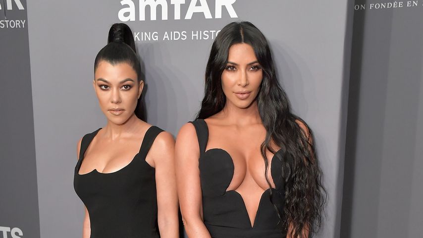Kourtney Kardashian und Kim Kardashian