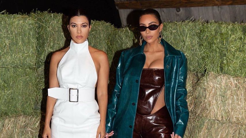 Kourtney Kardashian und Kim Kardashian, Juni 2020