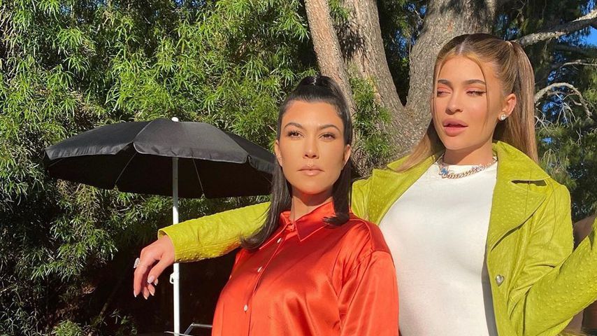 Zu fies? Kourtney Kardashian postet Schiel-Foto von Kylie