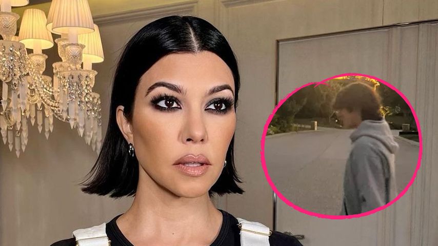 Selten: Kourtney Kardashian teilt Foto von ihrem Sohn Mason