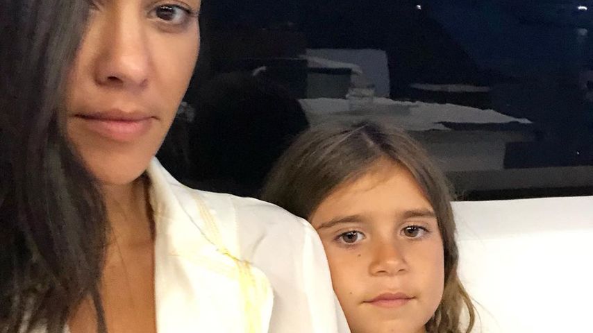 Mit neun: Kourtney Kardashians Tochter von TikTok gebannt