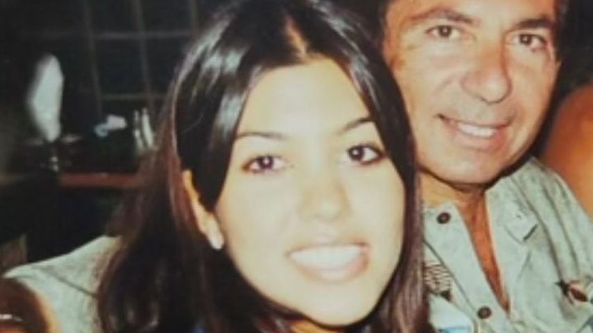 Kourtney Kardashian und Robert Kardashian Sr.