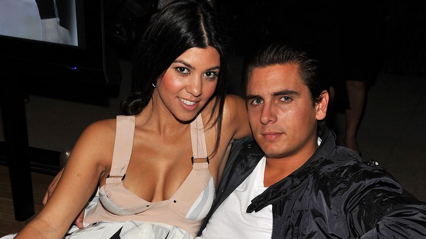 Kourtney Kardashian und Scott Disick im September 2008