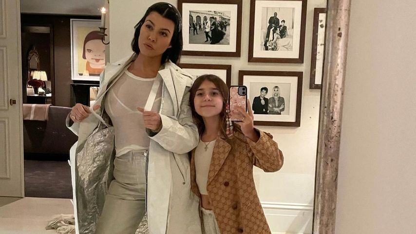 Kourtney Kardashian und ihre Tochter Penelope