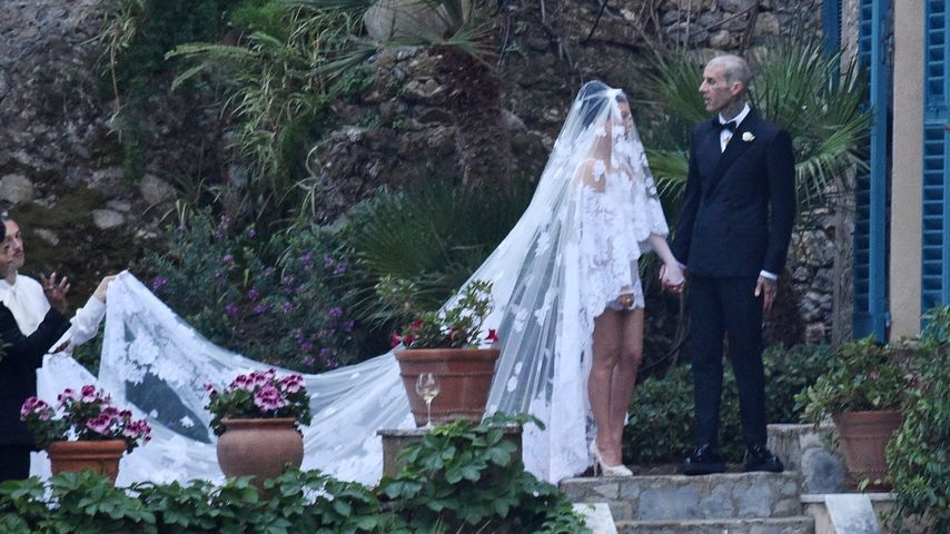 Kourtney Kardashian und Travis Barker in Portofino