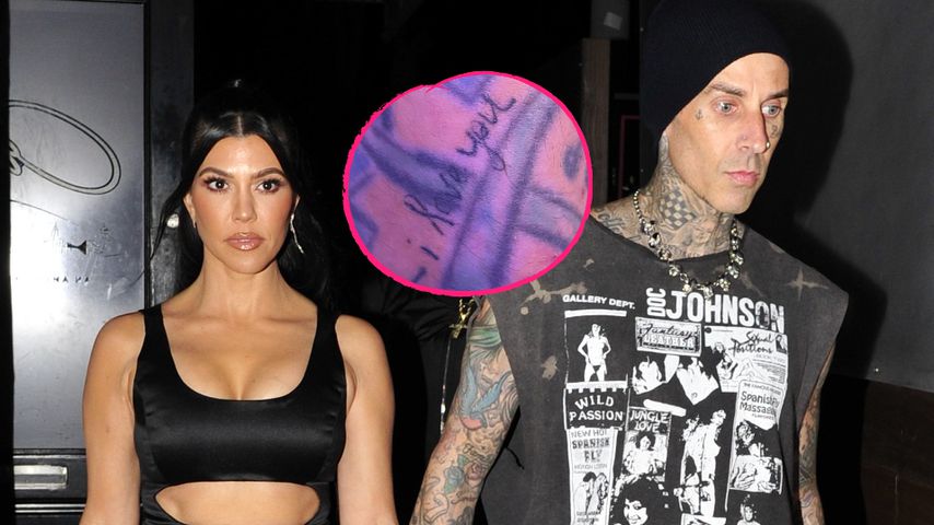 Von Kourtney gestochen: Travis Barker zeigt Lieblingstattoo