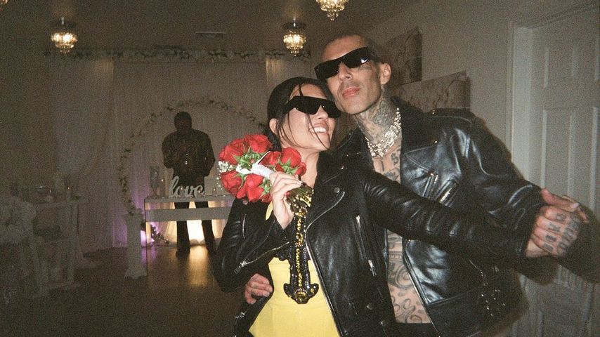 Kourtney Kardashian und Travis Barker, April 2022