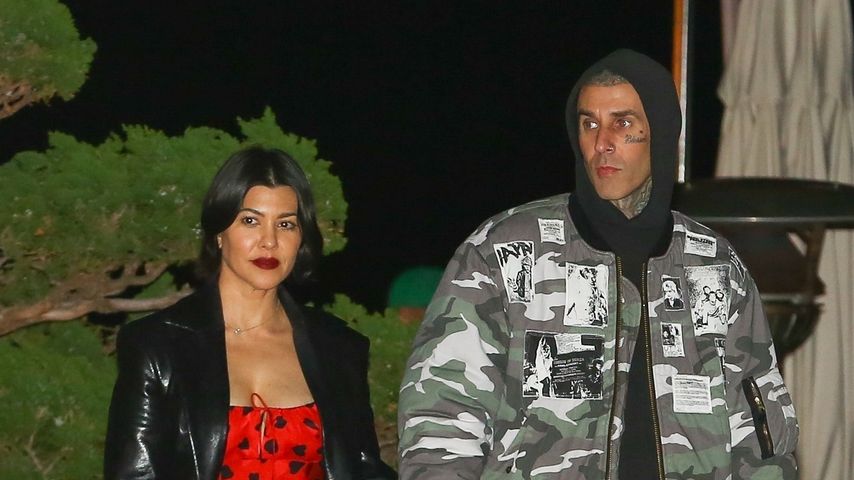 Kourtney Kardashian und Travis Barker