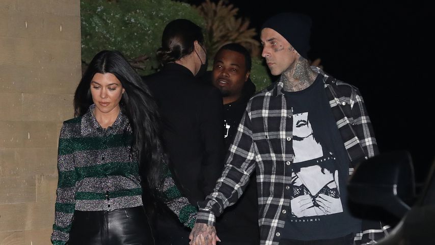 Kourtney Kardashian und Travis Barker in Malibu