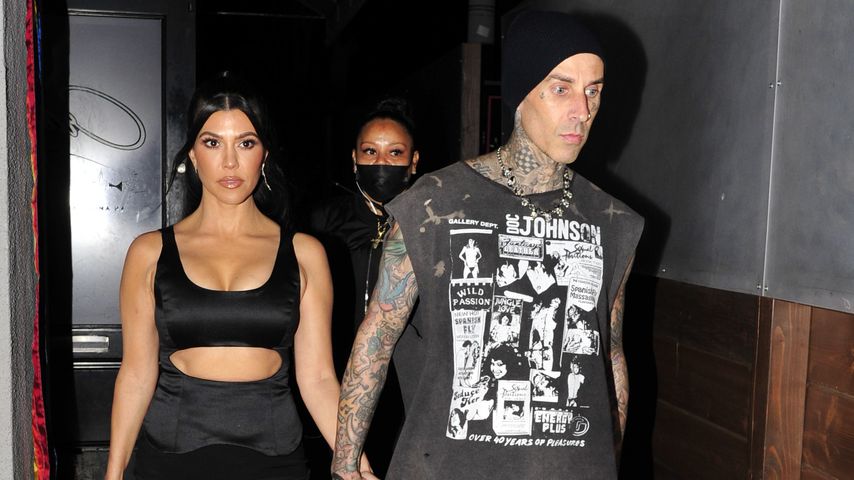 Kourtney Kardashian und Travis Barker, 2021